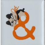 Yahoo! Yahoo!ショッピング(ヤフー ショッピング)【陶器】【タイル】【アニーブンキャッツ】 ピチタイル文字「＆」