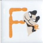 Yahoo! Yahoo!ショッピング(ヤフー ショッピング)【陶器】【タイル】【アニーブンキャッツ】 ピチタイル文字「Ｆ」