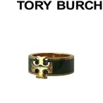 【在庫処分特価】TORY BURCH トリーバーチ 指輪 リング アクセサリー ゴールド×グリーン 60359-137