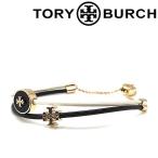 TORY BURCH トリーバーチ ブランド ブレスレット レディース ロゴ ブラック×アイボリー 61683-001