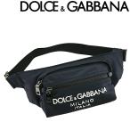 DOLCE&GABBANA ベルトバッグ ウェストバッグ ポーチ ドルチェ&ガッバーナ 鞄 紺 bm2218-ag182-8c653