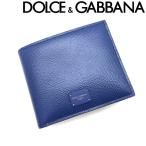 ショッピングドルチェ＆ガッバーナ DOLCE&GABBANA 財布 ドルチェ＆ガッバーナ レザー 2つ折り マリンブルー BP3102-AZ602-8H606