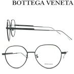BOTTEGA VENETA ボッテガヴェネタ メガネフレーム ブランド ガンメタルブラック 眼鏡 BTV-1076OA-004