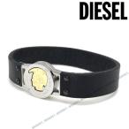 DIESEL ディーゼル ブラック ブレスレット DX1125040