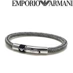 EMPORIO ARMANI エンポリオアルマーニ ブレスレット ブランド シルバー×ブラック EGS1623040