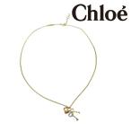 【中古】Chloe クロエ ネックレス【非常に良い】ゴールド カデナ キーモチーフ ペンダント アクセサリー レディース  r-chl-n-p250624-04