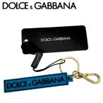 【中古】DOLCE&GABBANA ドルチェ&ガッバーナ キーホルダー【ほぼ新品】ブルー×ゴールド IBIZA キーリング ブランド r-dg-k-0017-05