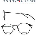 TOMMY HILFIGER メガネフレーム ブランド トミーヒルフィガー マットブラック×ガンメタル 眼鏡 TO-1771-003