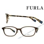 FURLA フルラ クリアーグレイッシュブラウン メガネフレーム ブランド 眼鏡 VFU-274J-0D57