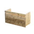 OLD ASHIBA( помост старый материал ) bench полка для место хранения держатель ширина 660mm× высота 370mm× глубина 260mm[ bench полка B модель ширина 750× высота 420× глубина 295 соответствует ] нет покраска 