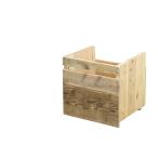 OLD ASHIBA( помост старый материал ) bench полка для место хранения держатель ширина 360mm× высота 370mm× глубина 310mm[ bench полка B модель ширина 450× высота 420× глубина 345 соответствует ] нет покраска 