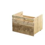 OLD ASHIBA( помост старый материал ) bench полка для место хранения держатель ширина 510mm× высота 370mm× глубина 365mm[ bench полка B модель ширина 600× высота 420× глубина 400 соответствует ] нет покраска 