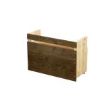 OLD ASHIBA( помост старый материал ) bench полка для место хранения держатель ширина 510mm× высота 370mm× глубина 200mm[ bench полка B модель ширина 600× высота 420× глубина 235 соответствует ] покраска отделка 