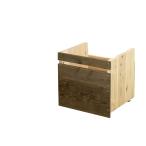 OLD ASHIBA( помост старый материал ) bench полка для место хранения держатель ширина 360mm× высота 370mm× глубина 310mm[ bench полка B модель ширина 450× высота 420× глубина 345 соответствует ] покраска отделка 