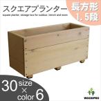 スクエアプランター長方形(1.5段) 幅595mm×奥行230mm×高さ295mm