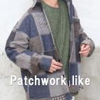 パッチワークライクジャケット メ