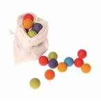 グリムス社 35個の木製ボール SH10225 　木のおもちゃ 積み木 つみき 積木 木製玩具 知育玩具 お誕生日