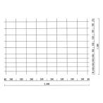 イノシシ・害獣侵入防止溶接金網柵（亜鉛メッキ鉄線）　　5.0×1300×2000　（５枚セット）