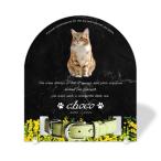 [ домашнее животное memorial ] домашнее животное мемориальная табличка собака кошка название inserting модный акрил plate выполненный под заказ ошейник модель сделано в Японии (mimo The, мрамор style черный * ошейник маленький )