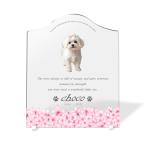 [ домашнее животное memorial ] домашнее животное мемориальная табличка собака кошка название inserting модный акрил plate выполненный под заказ designer отделка сделано в Японии ( Sakura, прозрачный )