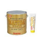 イサム塗料 ラクーダパテ 120 冬型 3kg ＋ 硬化剤 (各1本 セット) 冬季販売11月〜3月 即日発送