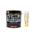 イサム塗料 ラクーダファイバーパテ 冬型 3.5kg + 硬化剤 (各1本 セット) 冬季販売11月〜3月 即日発送