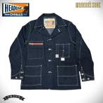 ショッピングカバーオール ヘッドライト 11oz.ブルー デニム ワークコート カバーオール アメカジ 鉄道員 HD15711 421)ネイビー
