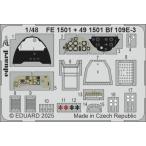 e двойной do(FE1501)1/48 Messerschmitt Bf-109E-3 салон для искусство гравировки детали ( рекомендация комплект : Hobby Boss )
