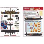Kits-World(148102)1/48 Avro Lancaster B.I/III Johnny Walker 'Still Going Strong'用デカール