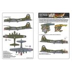 Kits-World(172237)1/72 B-17G flying four to отсутствует 'Blue Champagne' др. для переводная картинка 