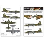 Kits-World(172241)1/72 B-17G flying four to отсутствует 'Just Plain Lonesome' др. для переводная картинка 