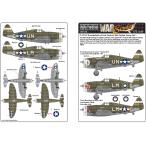 Kits-World(172245)1/72 P-47C/D Thunderbolt 'Tinkle' др. для переводная картинка 