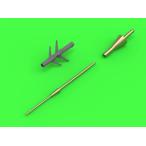  тормозные колодки (MR72113)1/72 MiG-25 Foxbat(PD/PDS. за исключением ) для pito- труба 