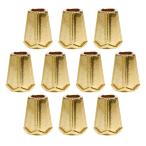  код end шнур наконечник [ Gold ] 10 штук входит Parker мешочек рюкзак застежка рукоделие ручная работа прекрасное платье прекрасное платье .... круг BK-037