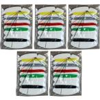 裁縫セット 携帯用ソーイングセット 個包装 5セット【6色】ミックス 手芸【糸の長さ 各色80cm】簡易 旅行 ミニ 衣類補修 針 糸 きらきらぷんぷん丸 ITHR-007