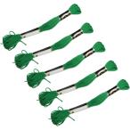 .... нить 25 номер [ зеленый ] зеленый длина 8m рукоделие .... вышивальные нитки [5 шт. комплект ] ITHR-010