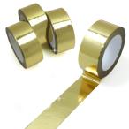  металлизированный маскировочная лента Gold склеивание есть украшение упаковка [ ширина 15mm× длина 5m] 4 шт MMT-012