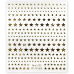  наклейки на ногти звезда Star золотой [1 сиденье ввод ] Gold ногти стикер прикленить только нейл-арт собственный ногти украшение прекрасное платье прекрасное платье .... круг NAS-001
