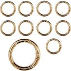 kalabina круглый 30mm [ Gold ] золотой 10 штук входит кольцо для ключей кольцо круг круглый ключ брелок для ключа NSKR-040
