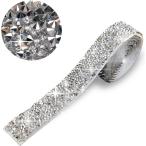 [ Random стразы лента ] Kirakira украшение наклейка лента [ crystal ]1 шт ширина примерно 20mm× длина примерно 900mm R012