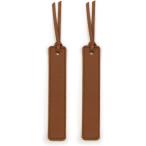  кожа рекламная закладка 2 штук входит [ Brown ] чай цвет . книжка маркер (габарит) книжка Mark кожа книга@ модный симпатичный SOR-002