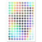.... наклейка Aurora круг круг наклейка Rainbow радуга цвет украшение Kirakira большая вместимость [1 сиденье 150 листов x5 сиденье ввод ] YS-038