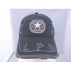  оригинал Baseball колпак STAR LACKPARD LPD повреждение обработка чёрный 1990*