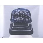  оригинал сетчатая кепка LosAngeles LACKPARD чёрный + белый полоса ..1992*