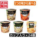 送料無料 クノール スープDELI 5つの味から4種類選べる24個セット スープデリ 味の素