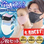冷感マスク 洗える 3枚組 マスク 夏用  夏用マスク 立体  ひんやり 洗濯可能 小さめ 血色マスク
