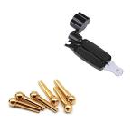 Pili-Paradise ギターメンテナンス用 弦ワインダー ニッパー ピン抜き 多機能工具 ギターブリッジピン真鍮 ブラス