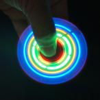 Yahoo! Yahoo!ショッピング(ヤフー ショッピング)光るハンドスピナーLED 多彩な円形・カラーパターンあり ブルー/ホワイト/ブラック