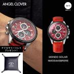 【公式ストア】メンズ腕時計 Angel Clover エンジェルクローバー モンドソーラー ソーラー電池 レッド NMOS44SBRE-RE 防水 50%OFF
