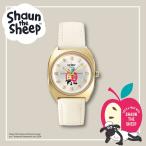 【直営店】ヘンリーロンドン ひつじのショーン HENRY LONDON メンズ レディース 腕時計 ホワイト レザー ベルト